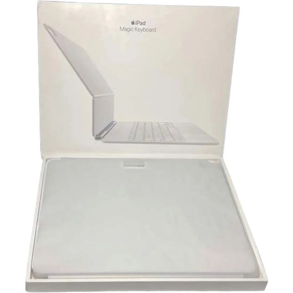 Apple Magic Keyboard iPad Air 13-inch M2 M3 6th 7th Gen White A3340 US MDFW4LL/A